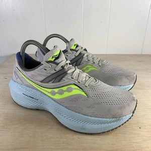 Saucony Triumph 20 Gray Running Shoes Sneakers S10759-15 Womens Size 7.5